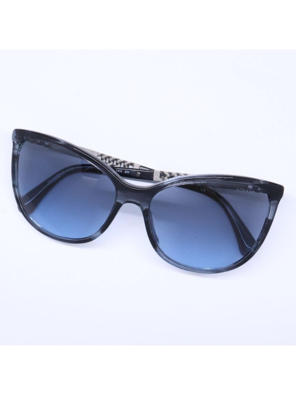 Chanel S2 Chain Design Temple Cat Eye Shape Eyewear